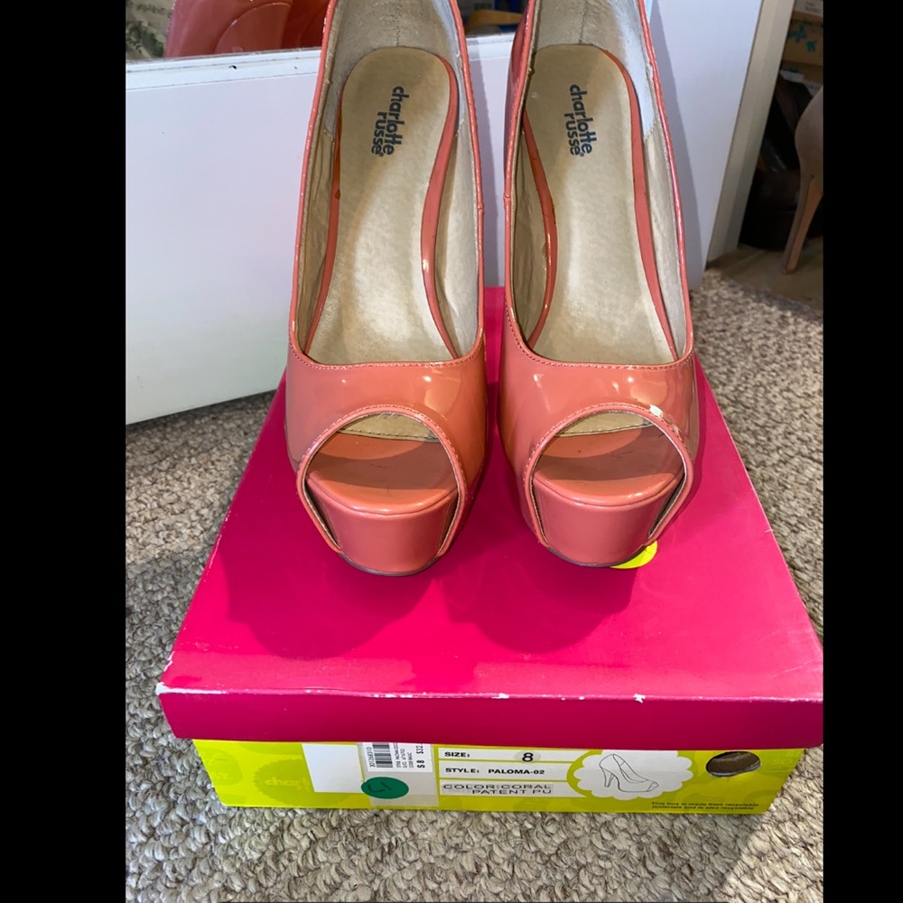 Coral heels